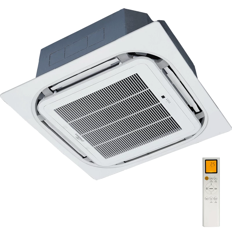 FISHER FSKIF-360CE3/FSOIF-360CE3-3F (beltéri +kültéri egys + panel) Kazettás split klíma 10,5 kW, Inverter,Hösziv., R32, 400V