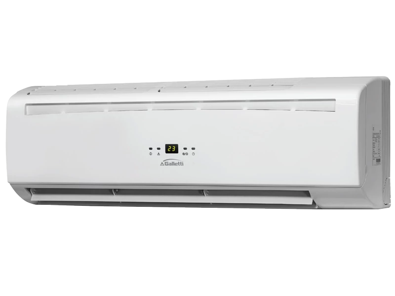 GALLETTI  FM 22 (egyutú szeleppel) Fan-coil + infra távirányító+1 utú szelep, magasfali 2,07 kW, 230-1-50